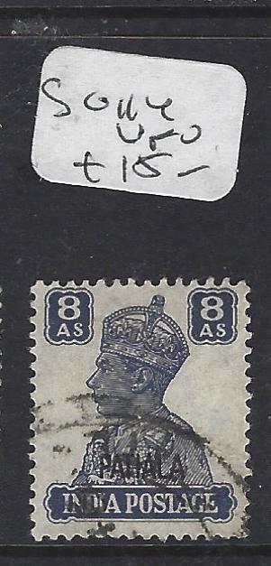 INDIA PATIALA  (P1012B) KGVI  8A  SG 114   VFU