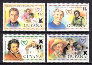 Guyana - Scott #418-421 - MNH - SCV $8.50
