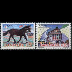 DENMARK 1998 - Scott# 1100-1 Europa-Fest. Set of 2 NH