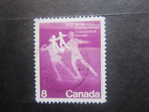 Canada #559 Figure Skating Nice stamps  {ca475}