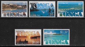 Tonga Scott #'s 1018 - 1022 MNH