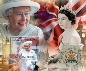 Mozambique 2012 MNH - Queen Elizabeth II. Y&T 610, Mi 6037/Bl.671, Scott 2674