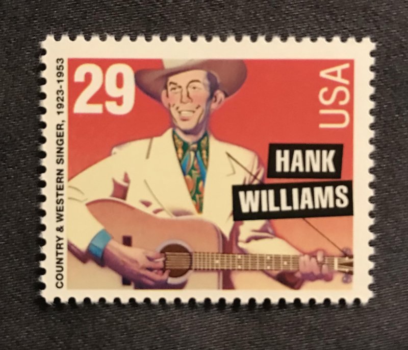 Scott 2723A, Hank Williams perf 11 variety