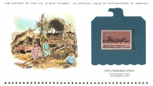 THE HISTORY OF THE U.S. IN MINT STAMPS THE CHEROKEE STRIP