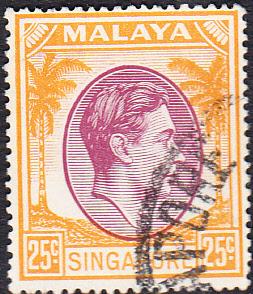 Singapore  #14a Used