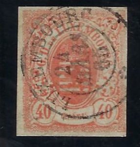 Luxembourg SC#12 Used VF SCV$240.00...Worth checking out!