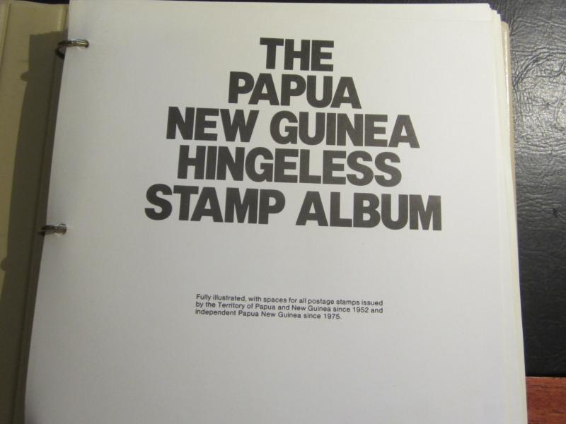 STAMP STATION PERTH: PNG Complete Collection from 1952 to 1989 Mint Never Hinged