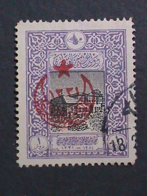 ​TURKEY-VERY OLD OTTOMAN EMPIRE USED- STAMP-VF-WE SHIP TO WORLD WIDE