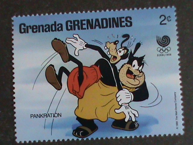 ​DISNEY-GRENADA STAMP-DISNEY CARTOONS -STAMP MNH SET VERY FINE