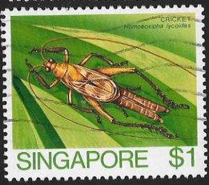 Singapore 461 Used - Insect