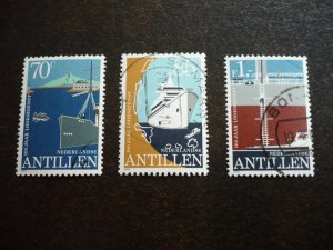Stamps - Netherlands Antilles-Scott# 472-474 - Used Set of 3 Stamps