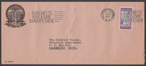 NEW ZEALAND 1959 Govt Life 3d Lighthouse on cover...........................Q553