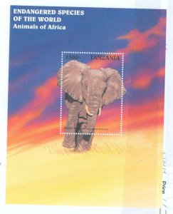 Tanzania #1636  Souvenir Sheet