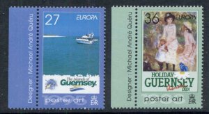 Guernsey 2003 Europa (2) Poster Art MUH