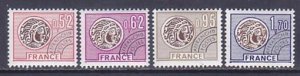 France 1487-90 MNH 1976 Gallic Coin Set Very Fine