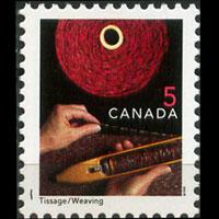 CANADA 1997 - Scott# 1677 Weaving 5c NH