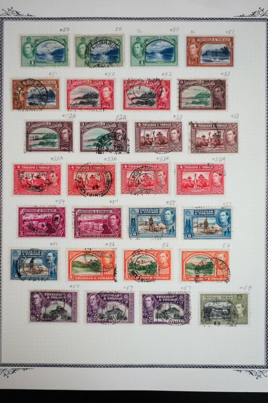 Trinidad 1900 to 1970 Stamp Collection 
