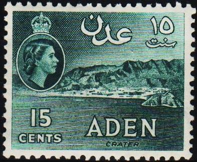 Aden.1953 15c  S.G.79 Unmounted Mint