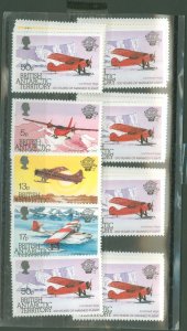 British Antarctic Territory #117-120  Single (Complete Set)