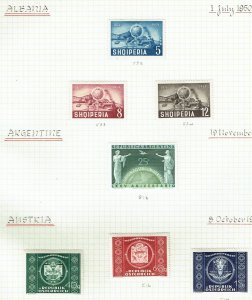 OMNIBUS 1949 Universal Postal Union mint collection of - 41362