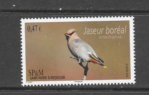 BIRDS -ST PIERRE & MIQUELON #992 MNH