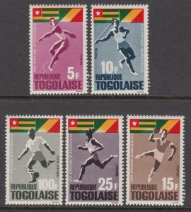 Togo 525-528,C46 MNH VF