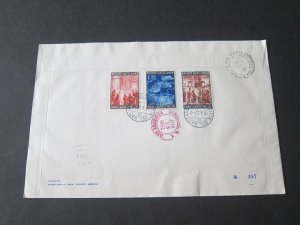 Vatican 1952 Sc 155a FDC