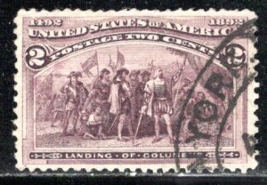 United States Scott # 231, used