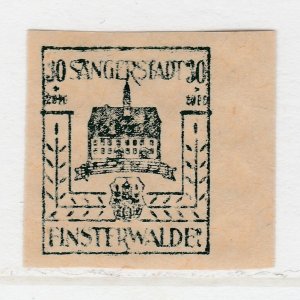 Finsterwalde WWII Germany World War II Local Stamp 1946 30+20pf MNH** A20P4F190-