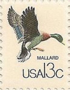 US 1757b CAPEX '78 Mallard 13c single MNH 1978