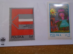 Poland  #  2582A-B   MNH
