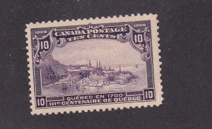 CANADA # 101 VF-MNH 10CTS QUEBEC ISSUE CAT VALUE $900 AT 20% ITS THE CHEAPEST