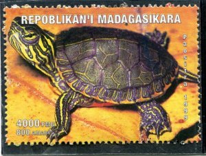 Malagasy 1999 TURTLE 1 value Perforated Mint (NH)