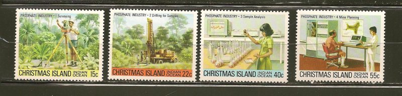 Christmas Island 95-98 Set of 4 MNH