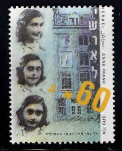 ISRAEL Scott 985 MNH** Anne Frank stamp without tab