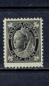 CANADA  1897 - 1/2c  QUEEN VICTORIA MAPLE LEAF ISSUE - SCOTT 66 - MNH