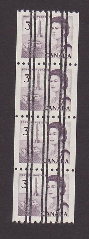 Canada 466xx VF MNH Centennial Coil strip of 4