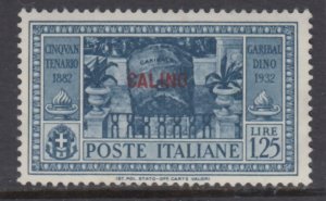 Egeo - Calimno n. 23  MNH**