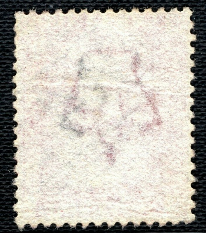 GB WALES QV Stamp RARE NUMERAL *B42*WALTON Radnorshire 1d Red Plate 102 BLRED132