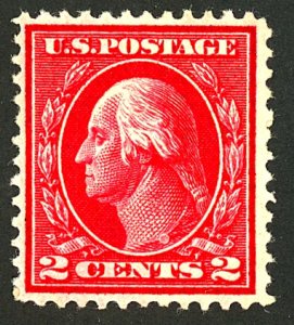 U.S. #406 MINT OG HR THIN