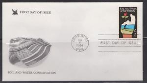 2074 Soil and Water Conservation Unaddressed Reader's Digest FDC
