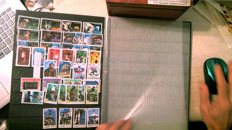 CUBA COLLECTION IN STOCKBOOK, WE WILL BE BACK NEXT WEEK WITH FULL AUCTIONS