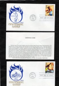 3068 Atlanta Olympics, FDC set/20 Artmaster