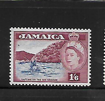 JAMAICA, 169, MINT HINGED,  RAFTING ON THE RIO GRANDE