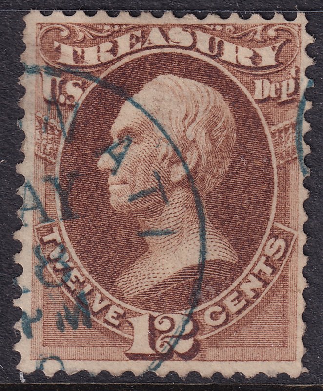 #O78 Used, F-VF (CV $10 - ID41146) - Joseph Luft