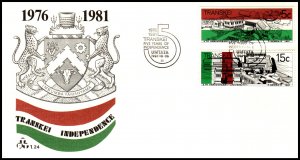 Transkei 91-92 U/A FDC