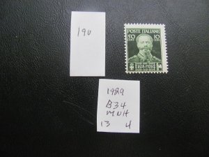 ITALY 1929 MNH SC B34 SET  VF $12 (190)