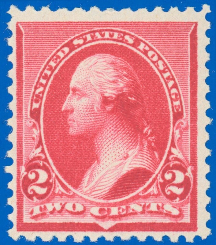 USA SCOTT #220, Mint-F/VF-OG-NH, Rich Color, SCV $60.00!