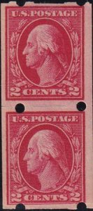 US 409 Br.IIa Vending Machine Mint NH F-VF Paste-Up At Bottom Of Pair