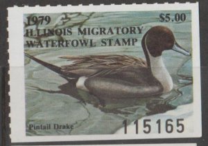 U.S. Scott #5 Illinois - State Duck Stamp - Mint NH Single